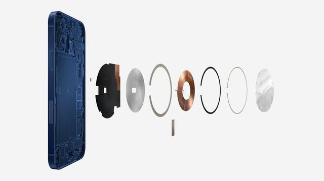 iPhone12のmagsafeについての画像