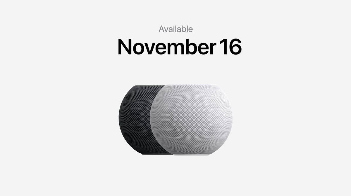 ギリ手乗りサイズ。おうちスピーカー「HomePod mini」はいちばん安い ギリ手乗りサイズ。おうちスピーカー「HomePod mini」はいちばん安い