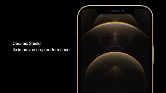 iPhone12ProシリーズのフロンドガラスにはCeramic Shieldを採用