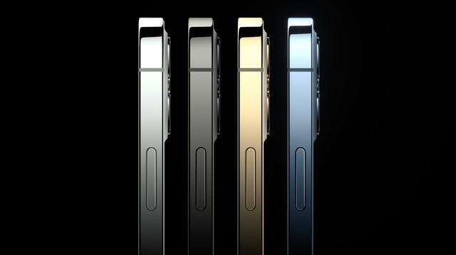 iPhone12の側面が並んだ画像