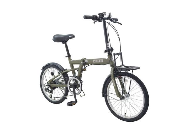 Jeepブランドの人気折りたたみ自転車がリニューアル。こだわりのシワ 