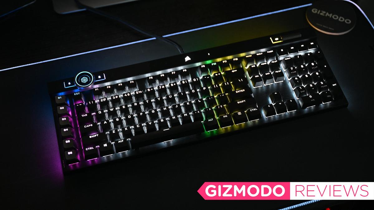 ゲーミングキーボードCorsair K100 RGBレビュー：魅せられる光の美しさ 
