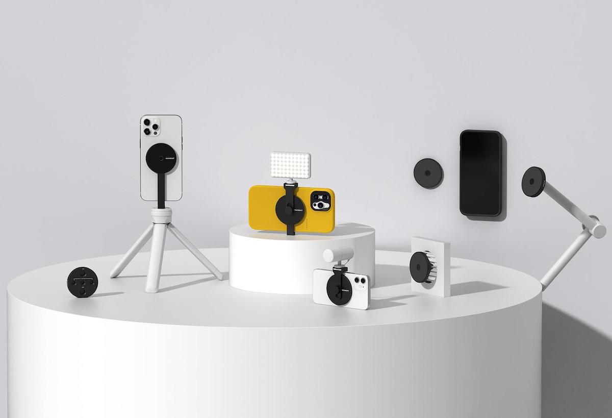 iPhone 12にくっつくMagSafeアクセサリ、Momentからあれこれ登場