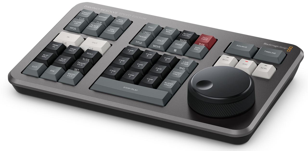 めっちゃ動画編集がはかどりそうな｢DaVinci Resolve Speed Editor 