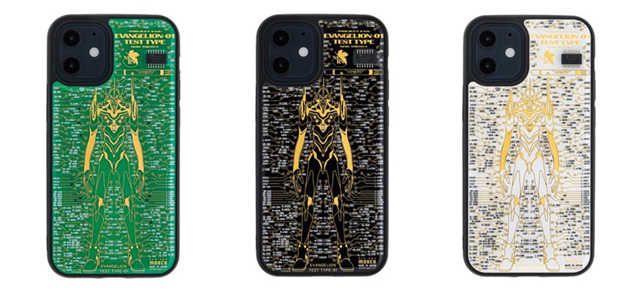 胸のledが光る 基板にエヴァ初号機を描いたiphone 12シリーズ用ケース ギズモード ジャパン