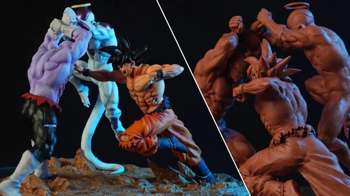 ドラゴンボールの名場面を再現した超精巧フィギュアが胸アツ 