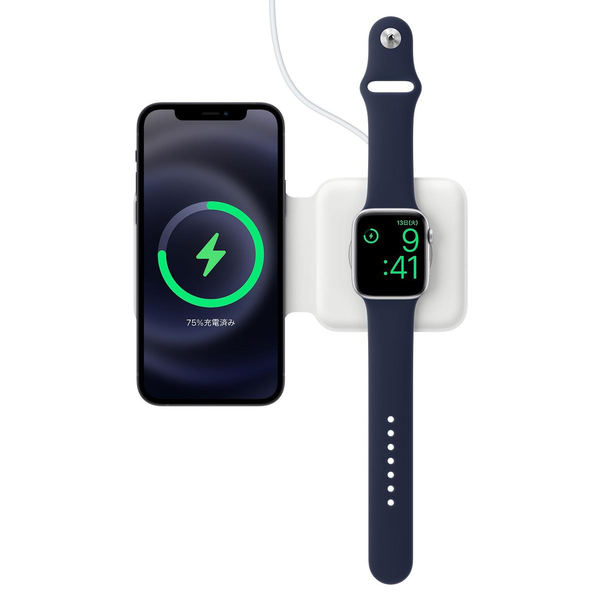 iPhoneとApple Watch同時充電OK！ 旅行に便利な「MagSafeデュアル充電