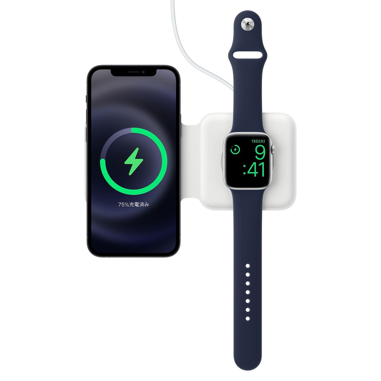 iPhoneとApple Watch同時充電OK！ 旅行に便利な｢MagSafeデュアル充電