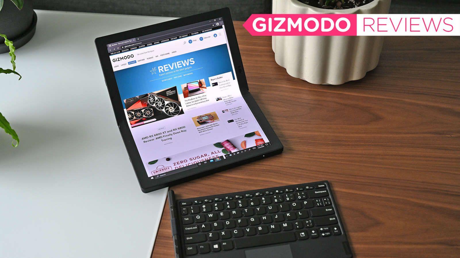 Lenovo ThinkPad X1 Foldはとっても未来で、とってもハードルが Lenovo ThinkPad X1 Foldはとっても未来で、とってもハードルが