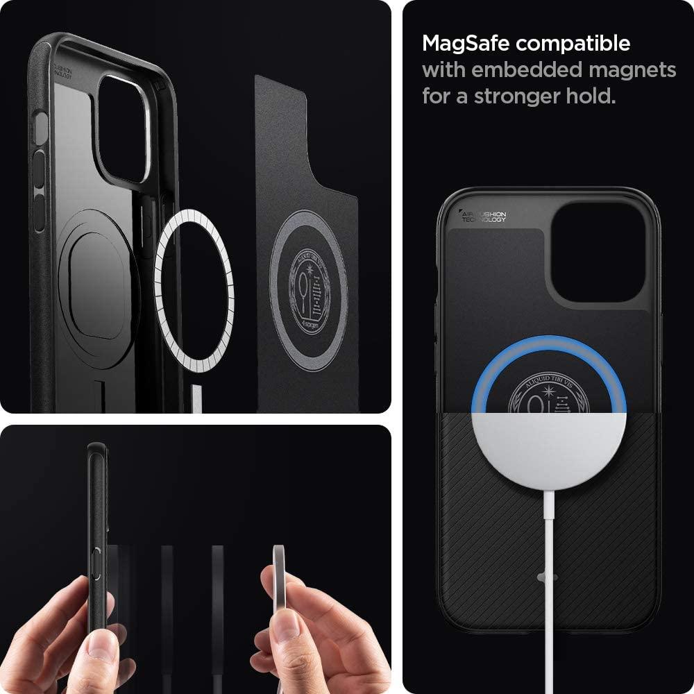 お気に入りの Spigen iPhone15Pro ケース MagSafe iMacデザイン