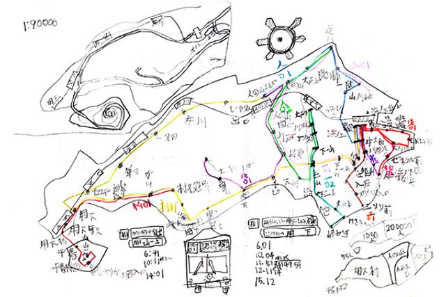 信じられます? この地図ぜんぶ空想なんです。他者になりきることで見えてくる世界とは