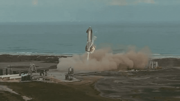 Starshipがテスト飛行で着陸成功…でも爆発！