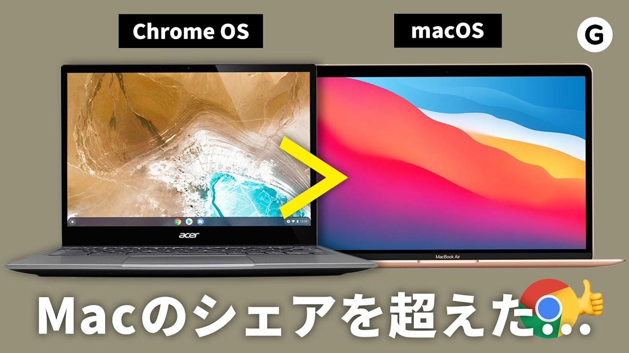 クロームブックがMac超えなんて嘘だろ…。3万円でもサクサク動く｢Chrome