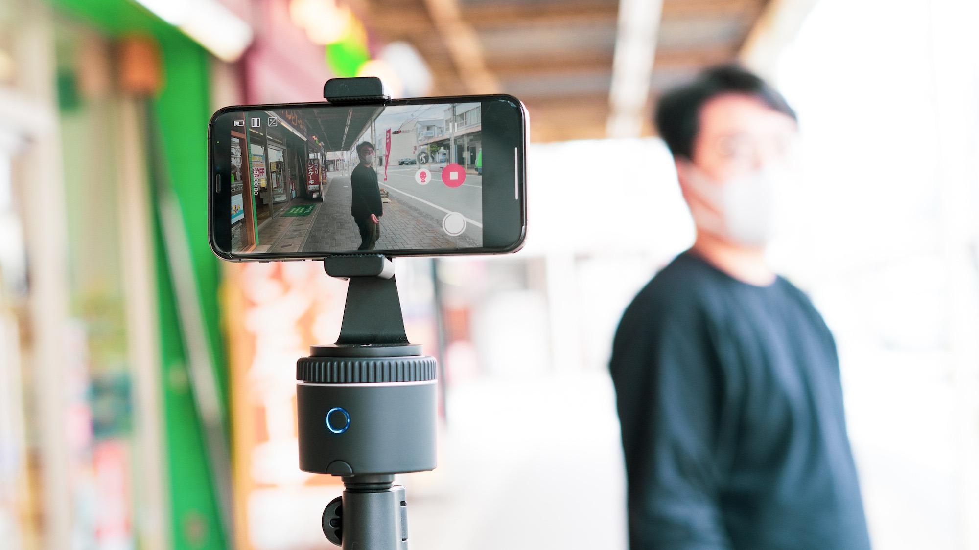 値下げ【美品】Pivo Pod ハンズフリー録画 自動追尾 スマートフォン 値下げ【美品】Pivo Pod ハンズフリー録画 自動追尾 スマートフォン