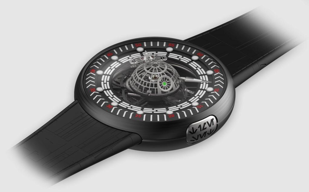 スター・ウォーズ』のデス・スターを内蔵した超高級スイス腕時計。巨大