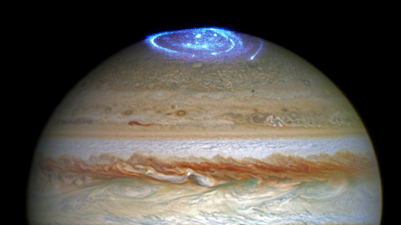 木星でまったく新しいタイプのオーロラが発見されました