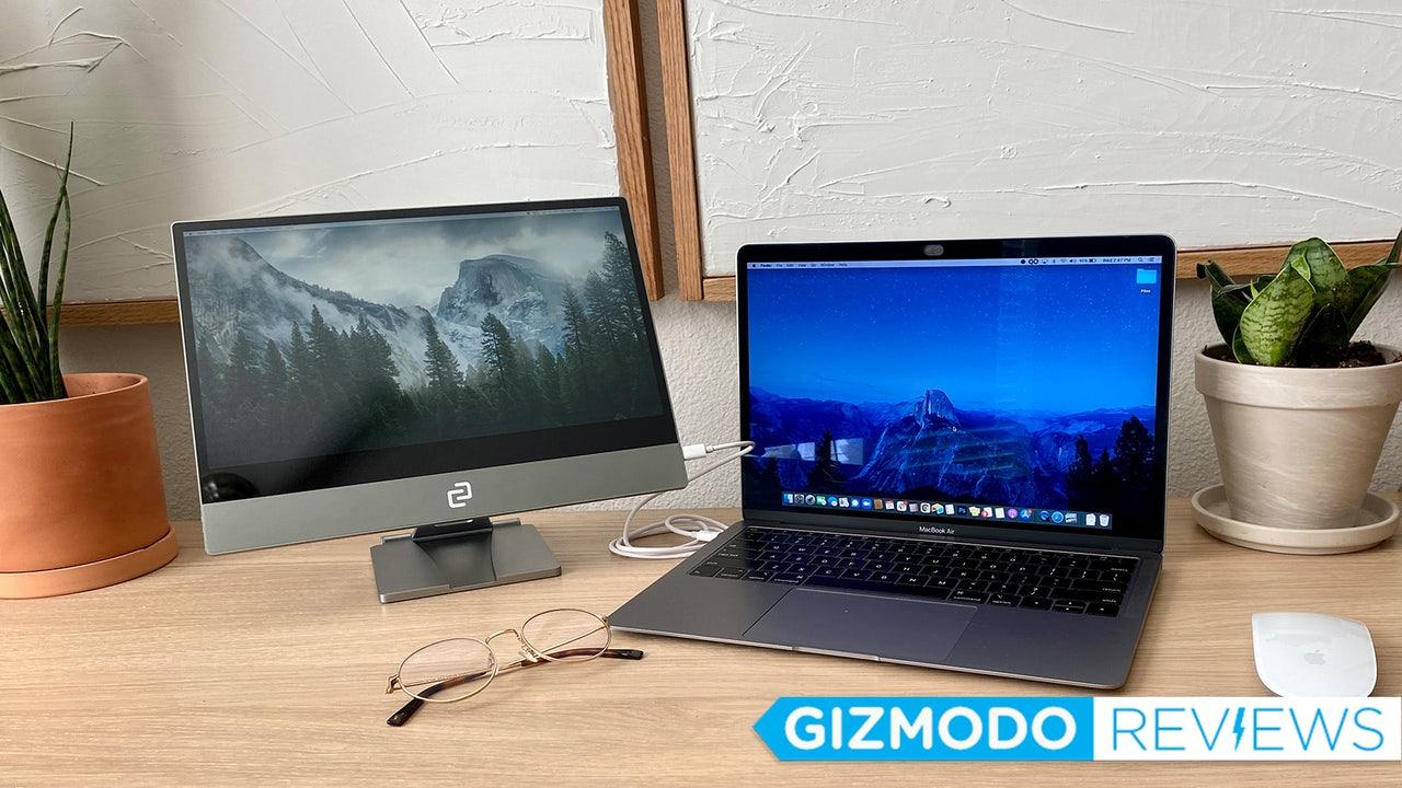 【超美品】モバイルディスプレイ　モニター　出張　在宅勤　リモートワーク PC-Webzine - 在宅勤務向けモバイルモニターの選定ポイントを戸田覚が解説