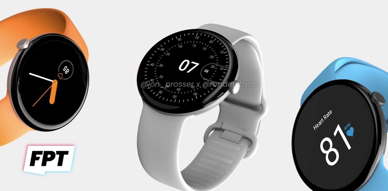 ｢Google Pixel Watch｣は円形デザインで10月登場？ 予想レンダリングこちら…薄っす！ | ギズモード・ジャパン