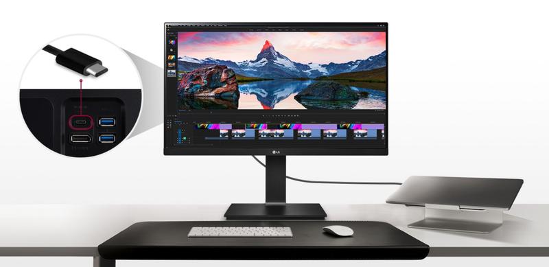 ケーブル1本つなぐだけ。LGの23.8インチUSB-Cモニターは4万円切り 