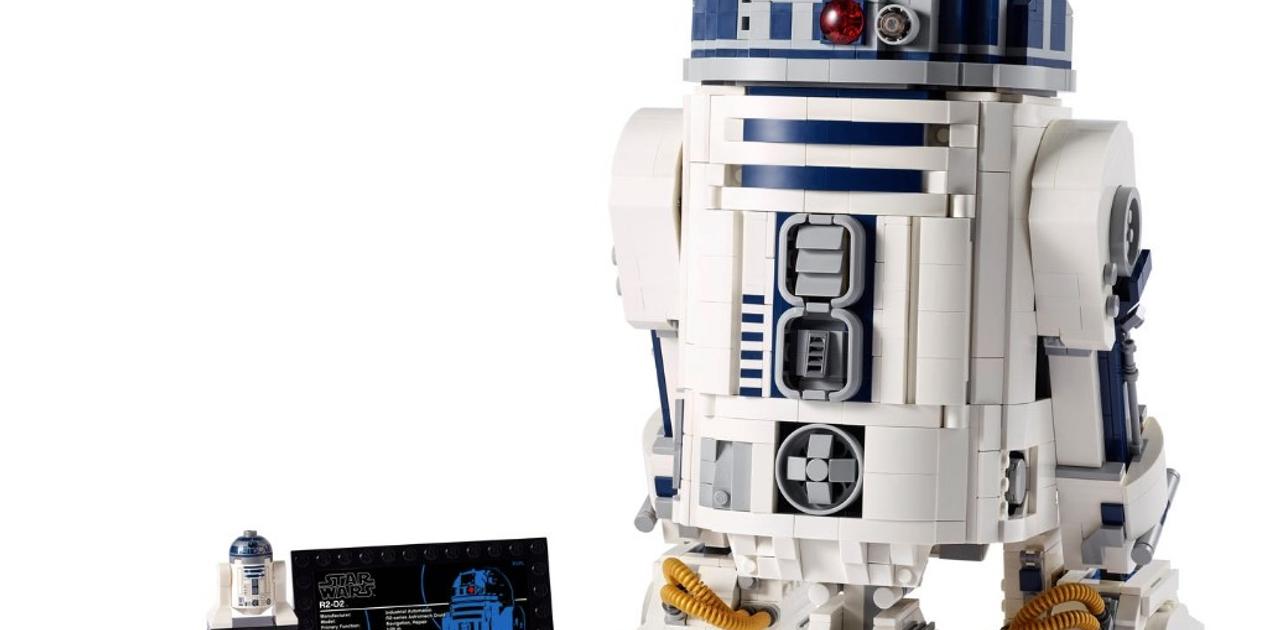 ギミックいろいろ。レゴからルーカスフィルム50周年記念｢R2-D2｣が登場 