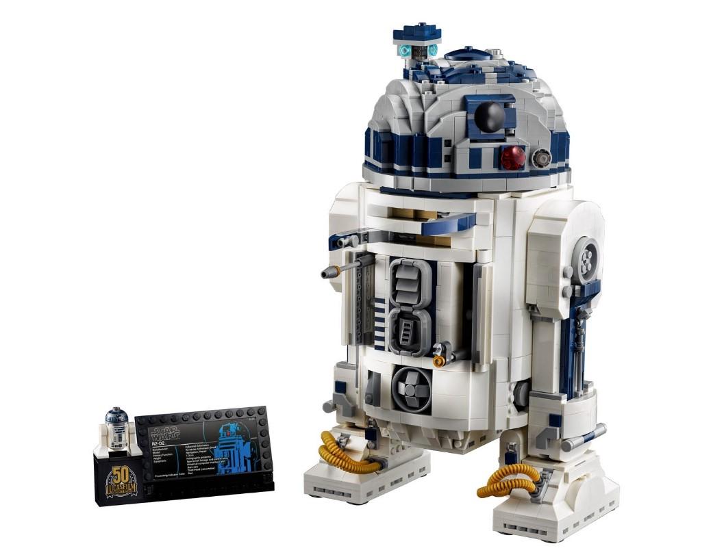 ギミックいろいろ。レゴからルーカスフィルム50周年記念｢R2-D2｣が登場