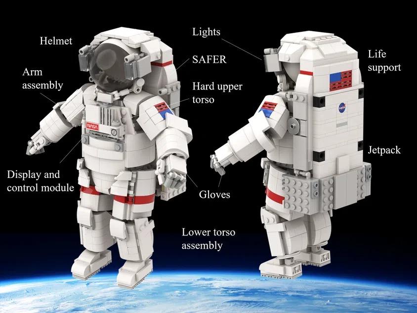 LEGO IDEASでNASAの宇宙飛行士が1万いいねを獲得。商品化は近い