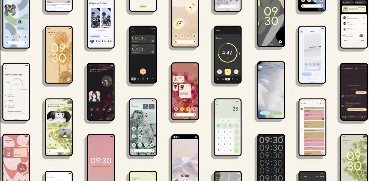 Android 12のuiデザインが自由自在に 時代は マテリアルデザイン から マテリアルユー へ Googleio ギズモード ジャパン