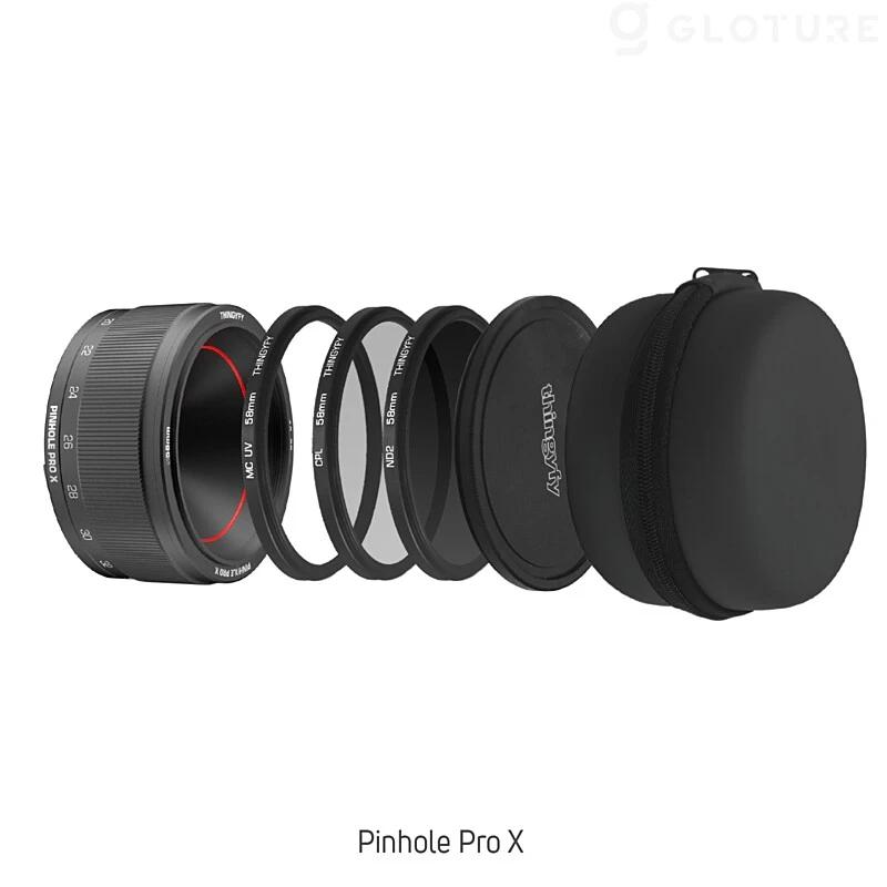 Canon EFマウントThingyfy ピンホールプロ S 58mm レンズ - レンズ(単焦点)