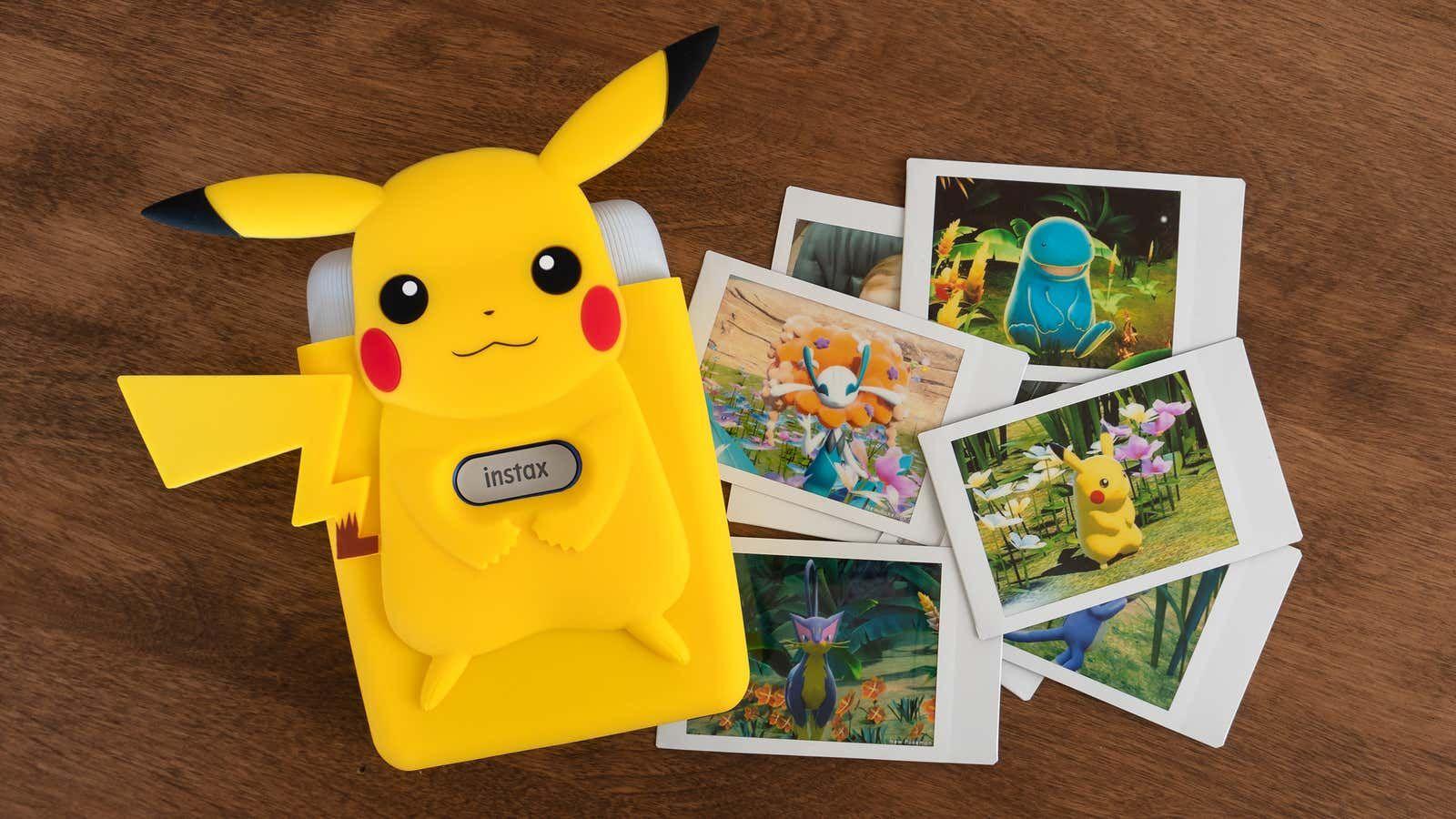 ポケモンをもっと上手に撮りたくなるスマホプリンタ：instax mini Link