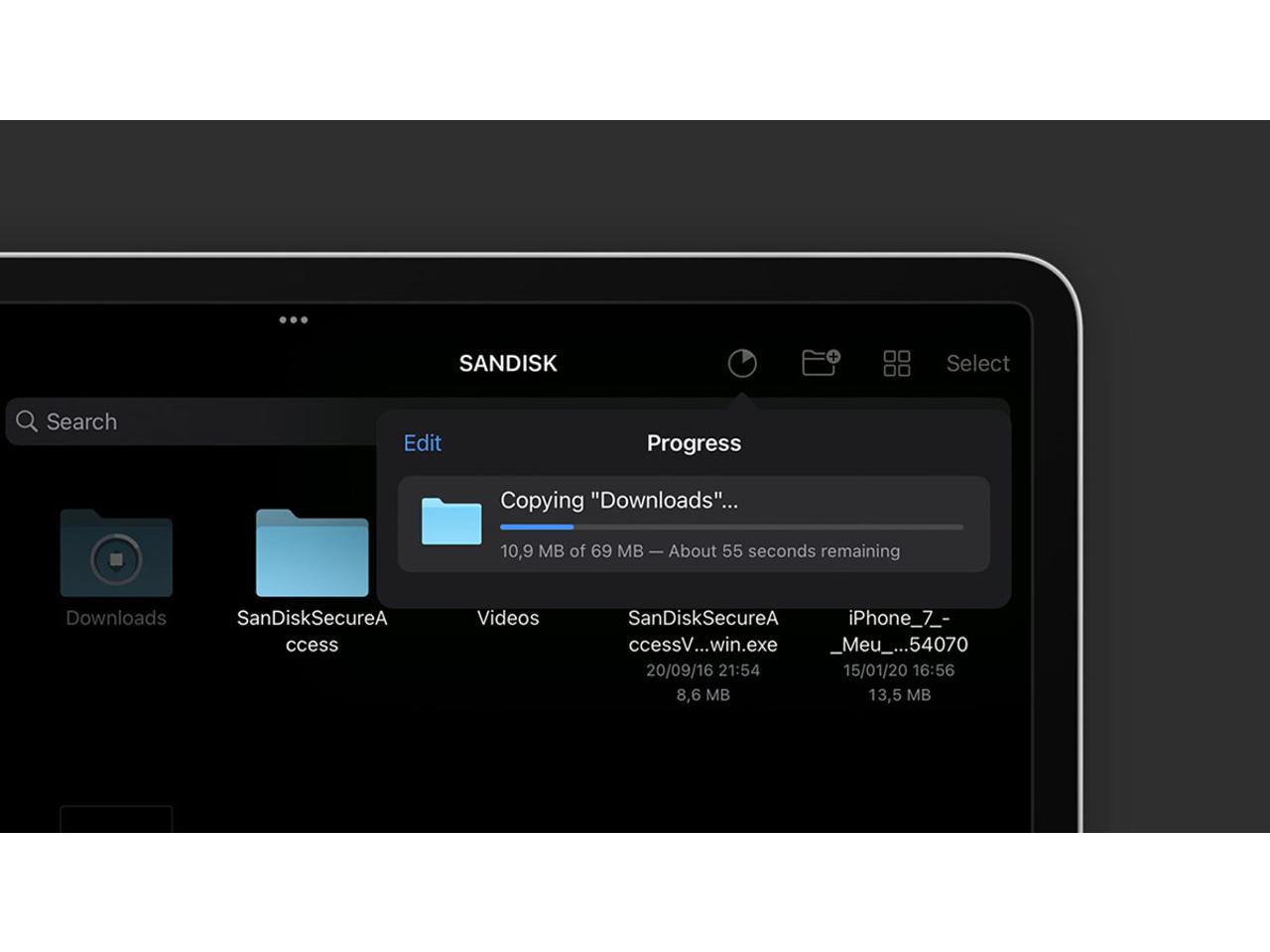 iPadOS 15のファイルアプリ、さらにMacっぽく