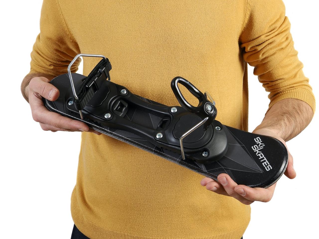Skiskates(スキースケート)スノボーブーツ用（ブラック