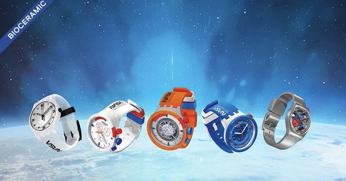 アソート nasa様 スウォッチから5本のNASAモデルが登場。どれもカッコいい