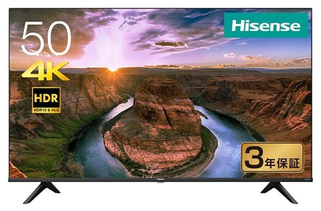 最近の格安4Kテレビの実力は？ ゲオの50型4Kテレビは6万円でお釣りが来 