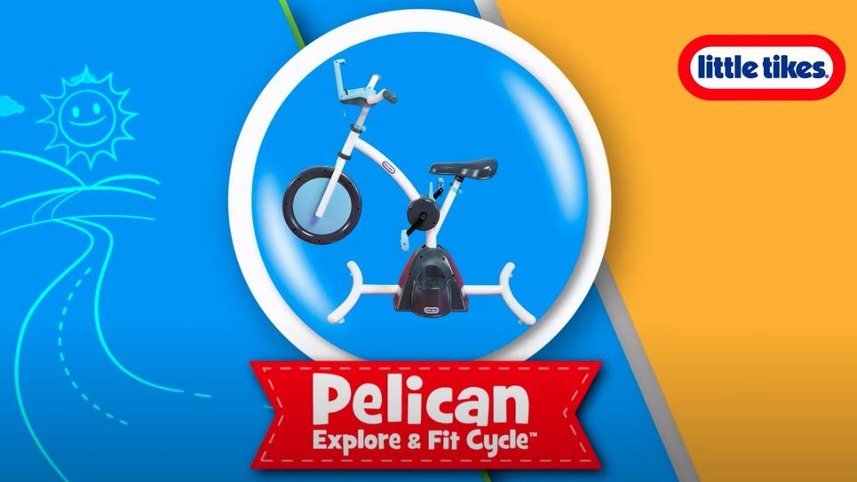家庭でのフィットネスブームがキッズにまで？子ども用エアロバイクが