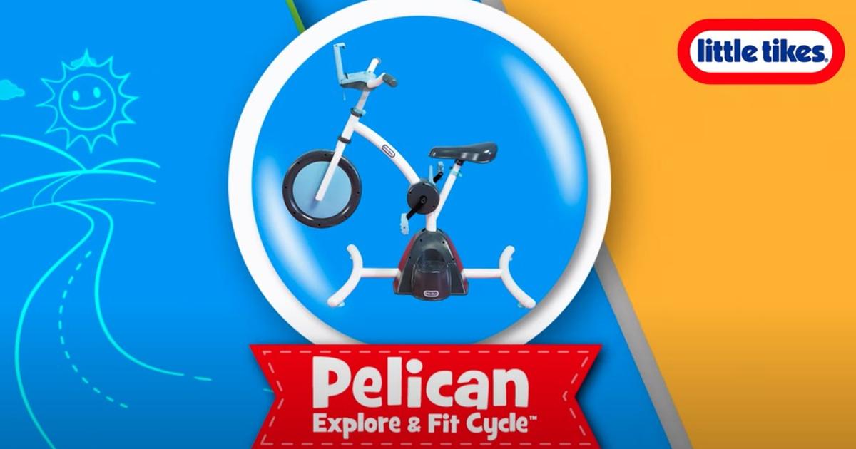 家庭でのフィットネスブームがキッズにまで？子ども用エアロバイクが 