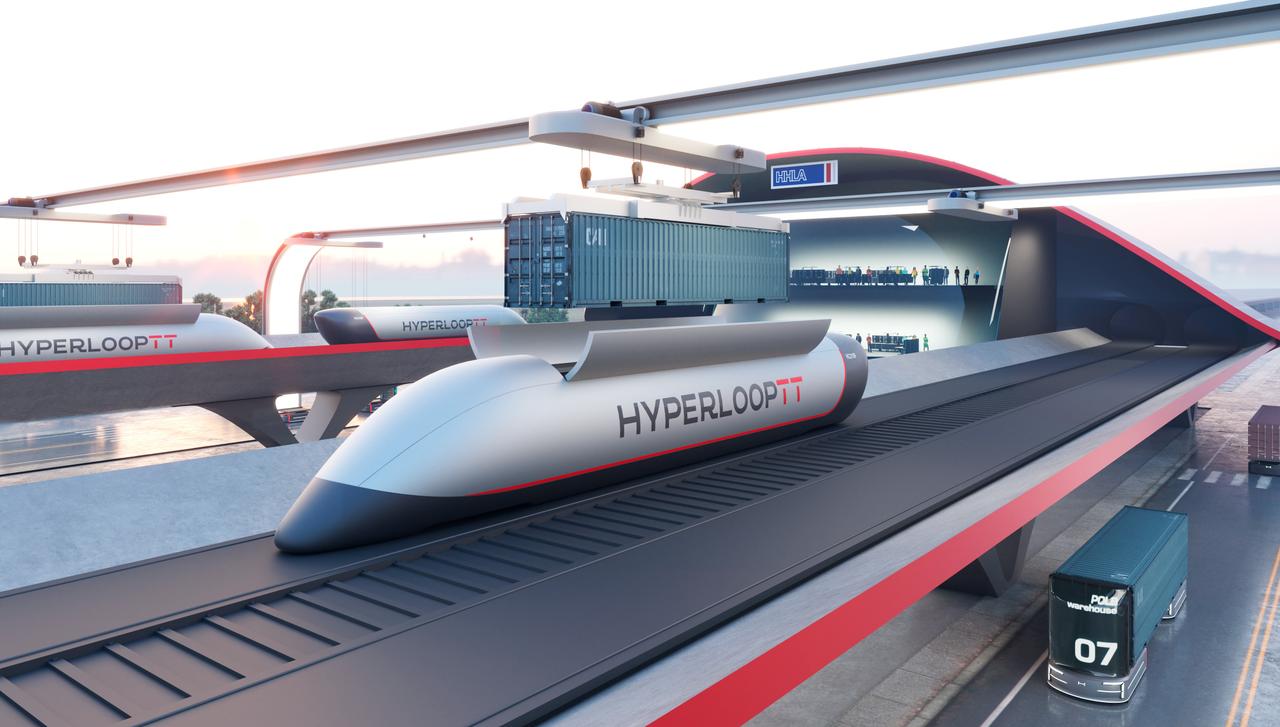 最高時速600kmで1日2,800コンテナを輸送！ ハイパーループTTがハンブルグに｢ハイパーポート｣の建設を計画