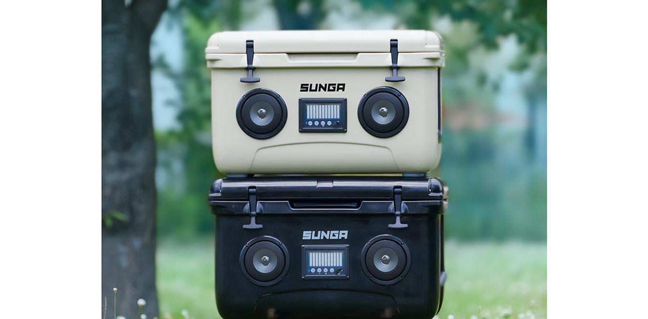 クーラーボックスもスピーカーも必ず持っていくなら、合体しちゃえ