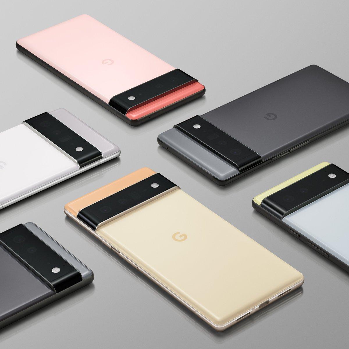 Google Pixel 6」シリーズのデザインと一部仕様が発表！ 独自SoC搭載
