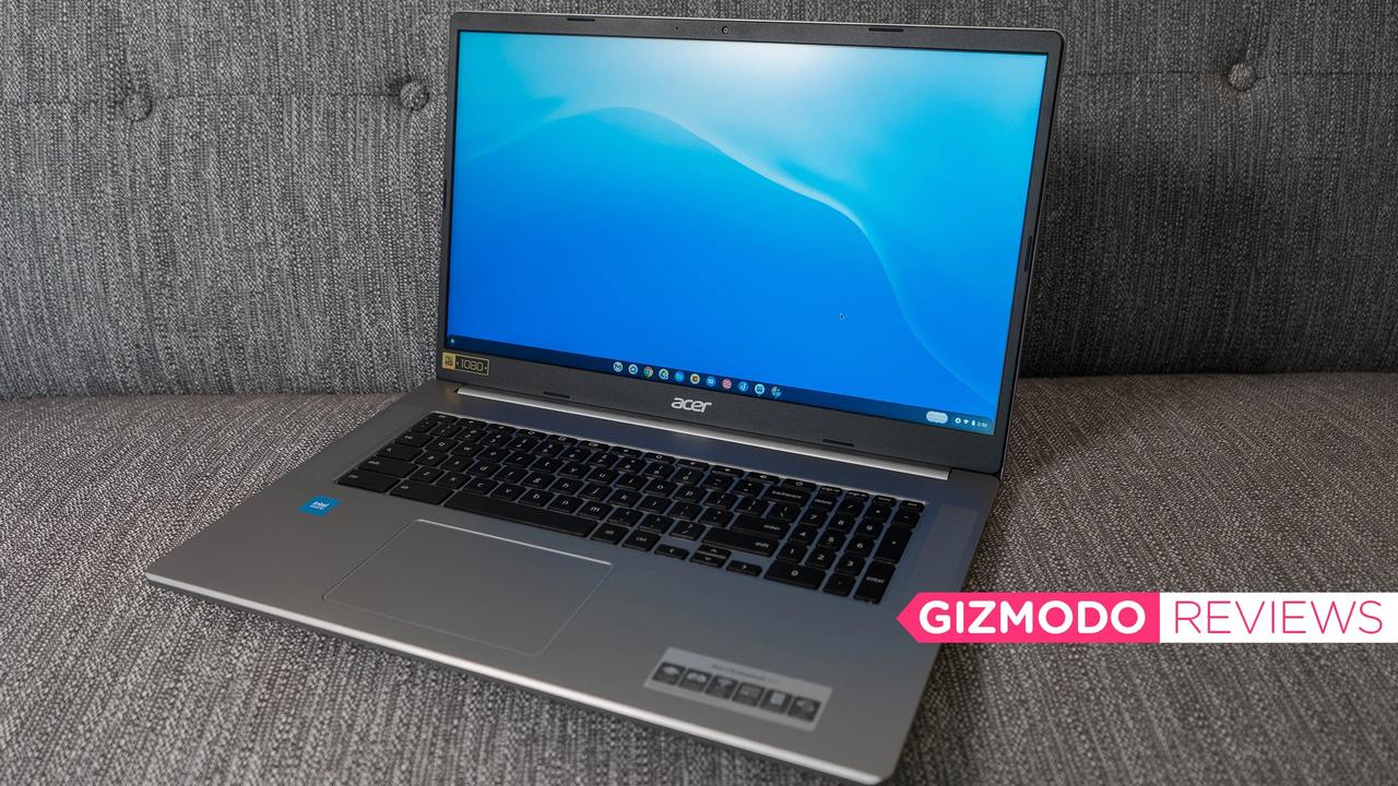 Acer Chromebook 317レビュー：世界初17インチChromebook、でもその中身は？