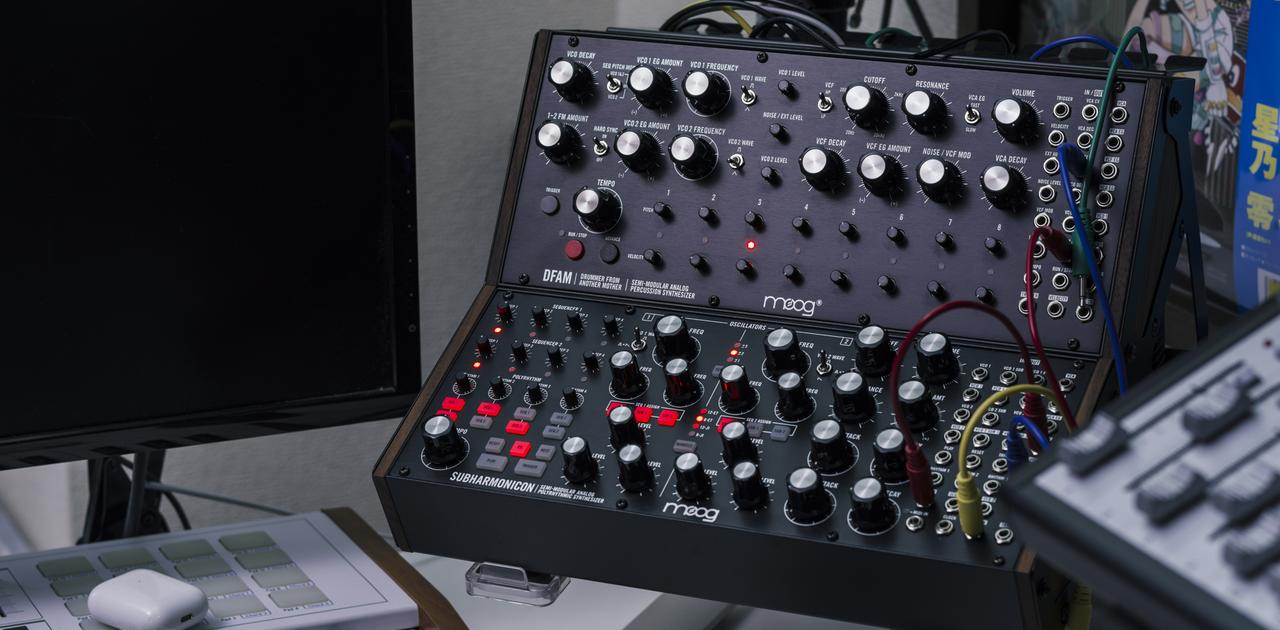 このツマミが、日常に創造性をもたらす。アナログシンセ｢Moog Sound 