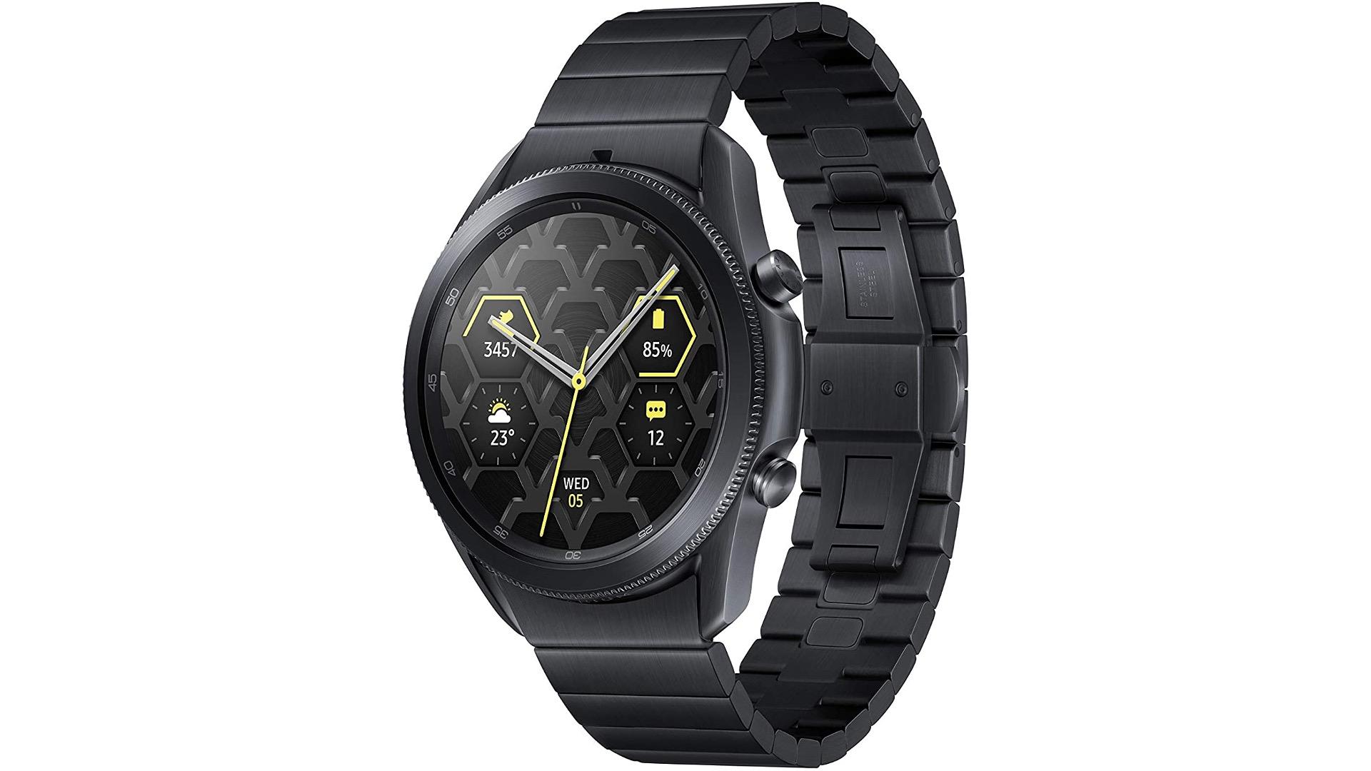 Amazonタイムセール】チタンのスマートウォッチ｢Galaxy Watch 3｣が