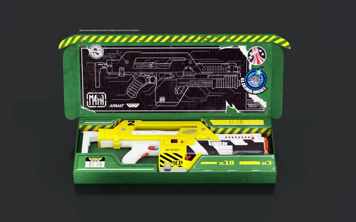 エイリアン』のパルスライフルがNerfから登場。夢が叶ったぜ