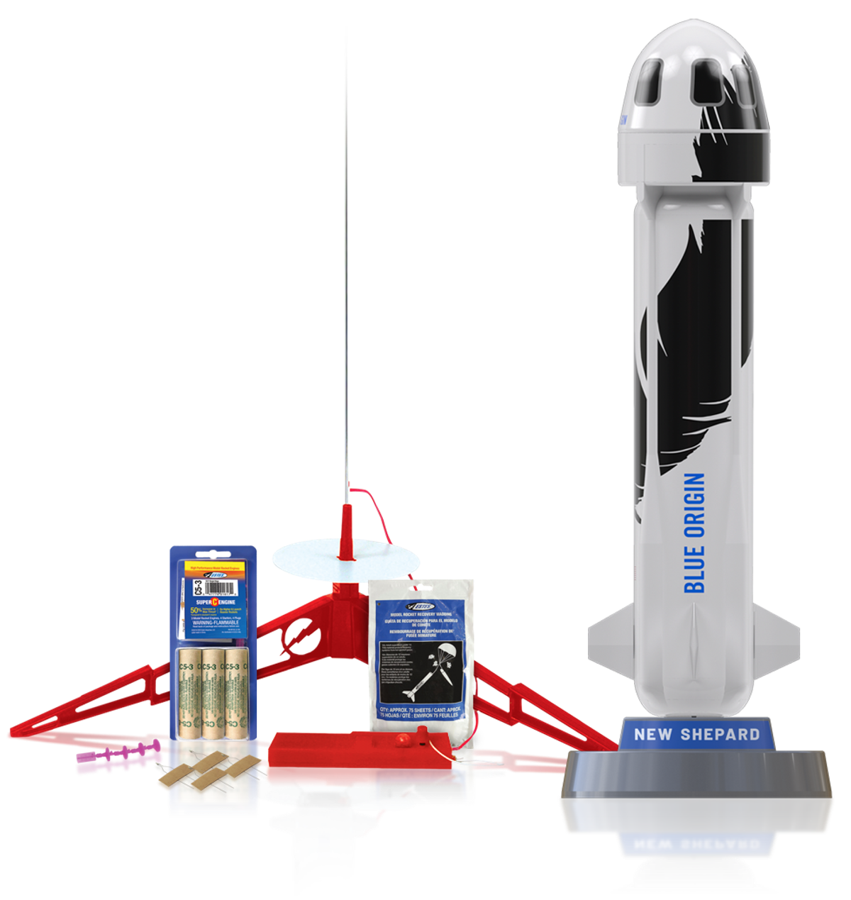 アマゾンの「ブルー・オリジン」ロケット、おうちで打ち上げできます