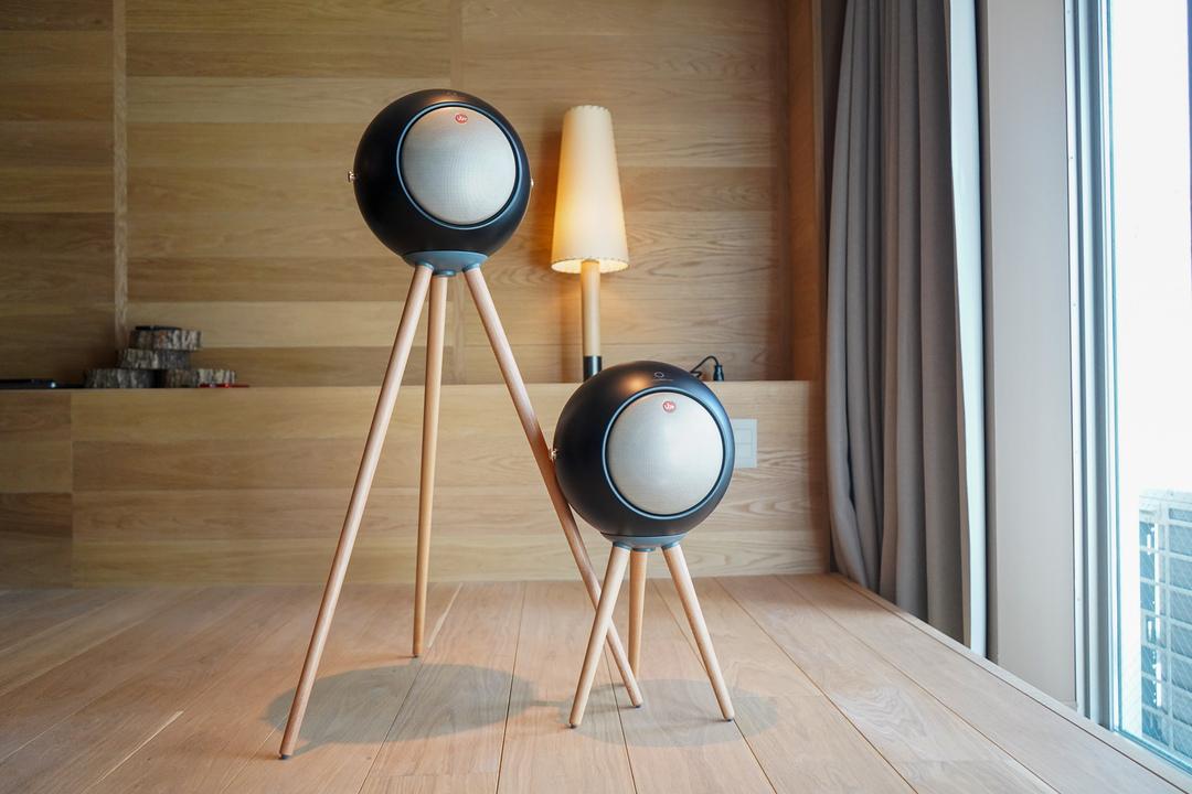 月の響」 ムーンコンチェルト 木製球体スピーカー その他家具