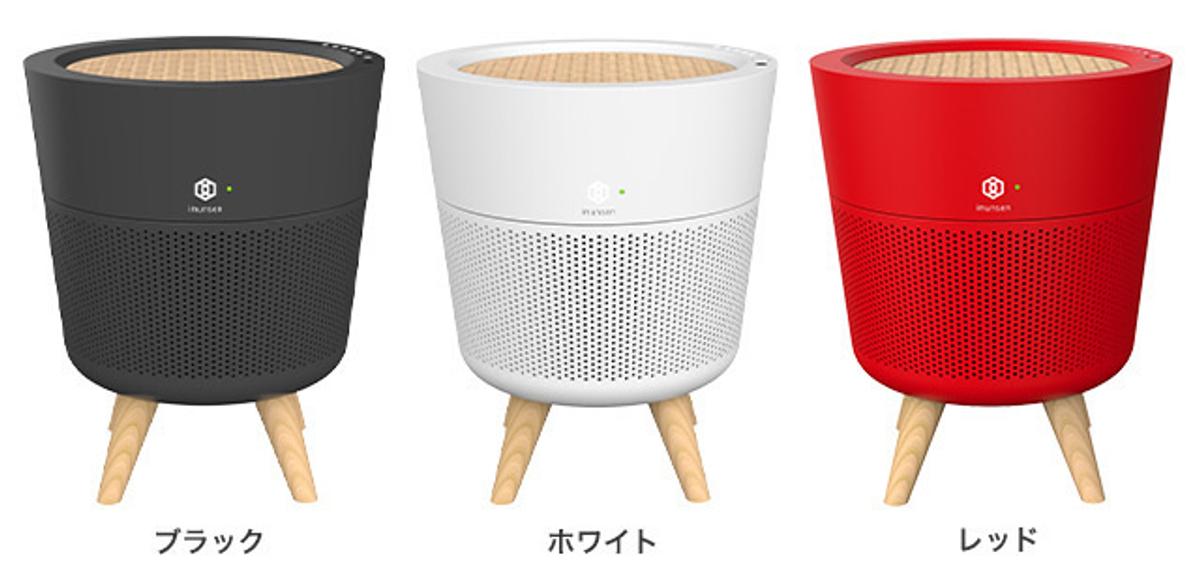 世界初、ヒノキの原木でつくったフィルター搭載の空気清浄機。部屋が森 