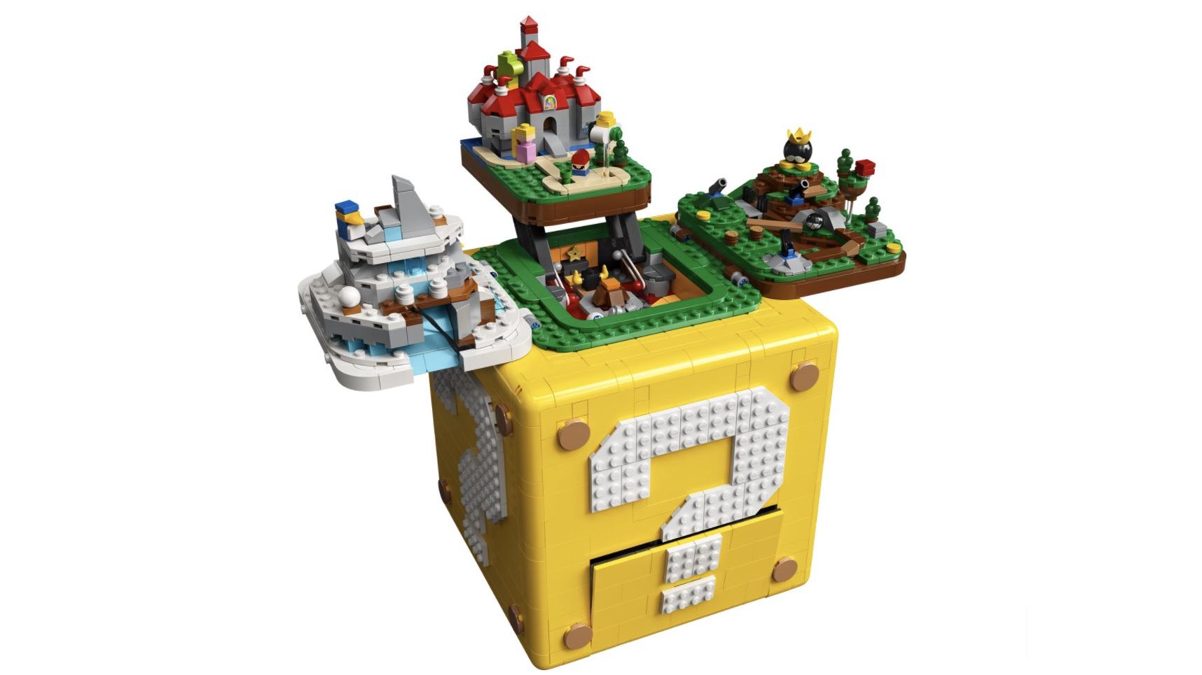 日本製在庫レゴ(LEGO) スーパーマリオ スーパーマリオハテナブロック 71395 知育玩具
