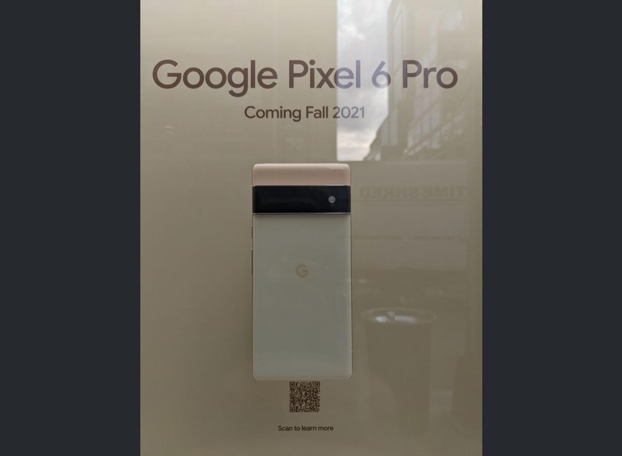 ニューヨークのGoogle StoreでPixel 6実機を展示。出すよ出るよアピール