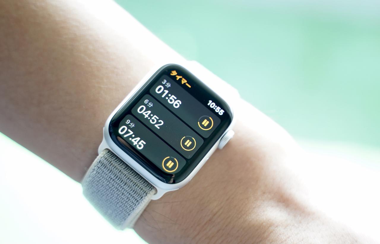 【watchOS 8】カップ麺も、運動も、テレビの時間も。Apple Watchで複数のタイマーが同時管理できます