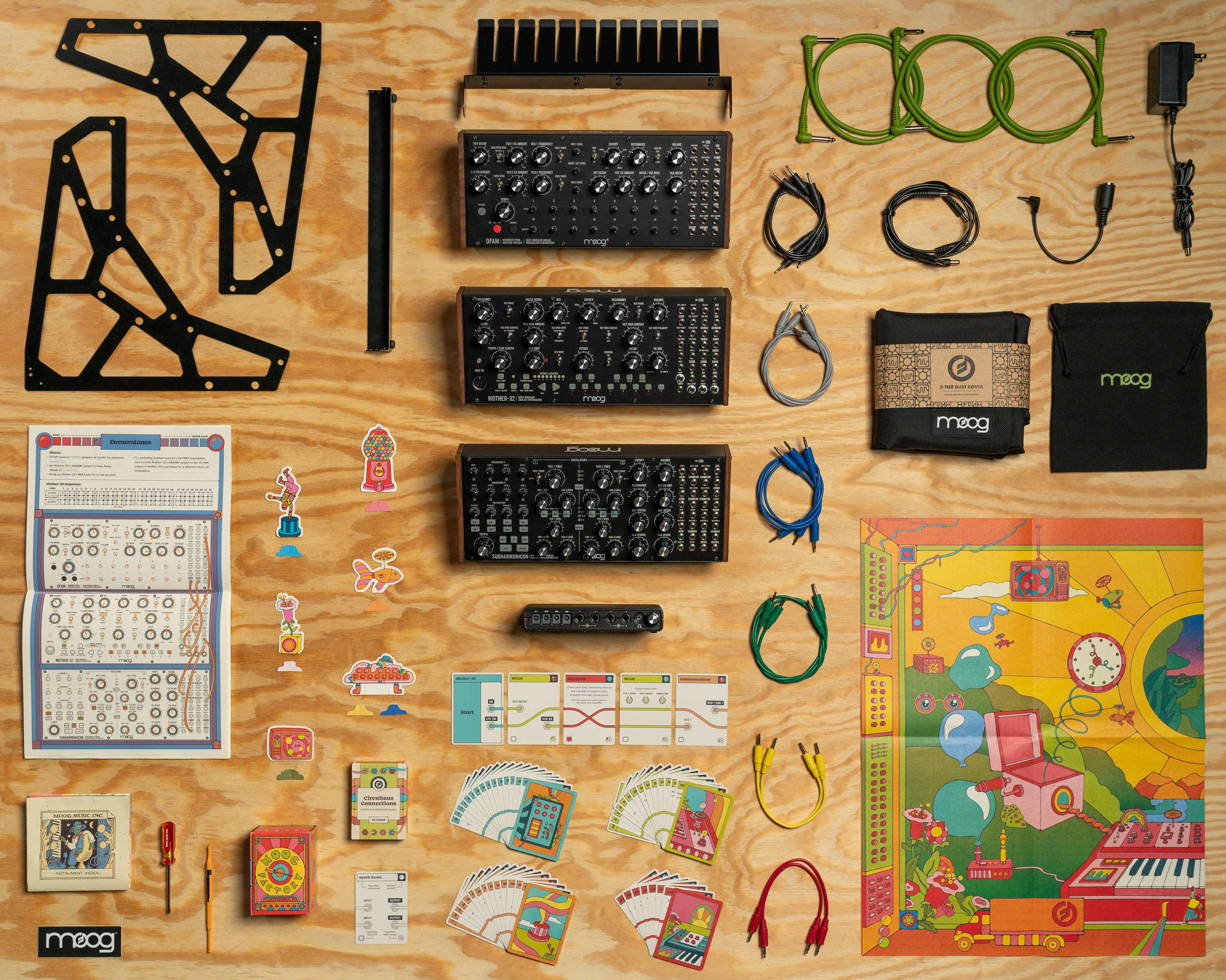 めちゃめちゃカッコいいMoogシンセ、ついに3台セットが登場