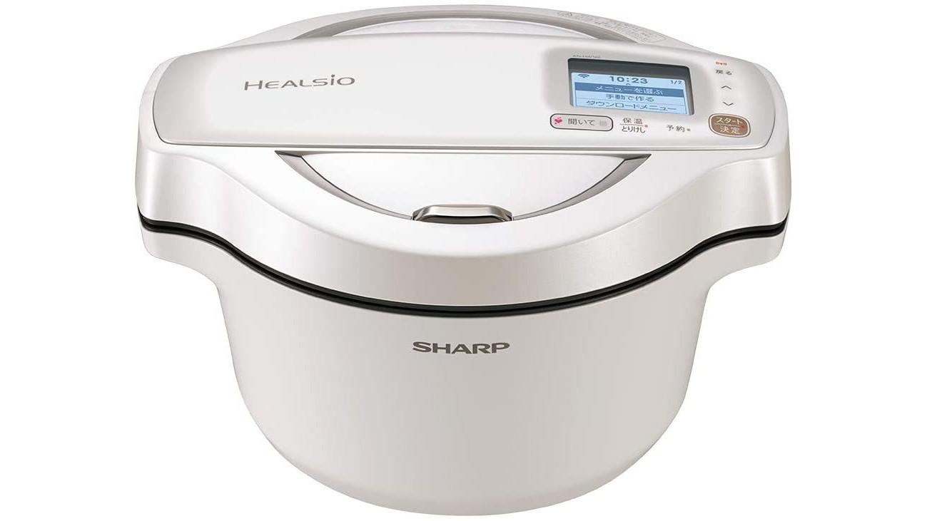 【新品未使用】SHARPヘルシオ　ホットクック　主婦もラクしようよ proシリーズ HEALSIO（ヘルシオ）ホットクック 2.4L 水なし自動調理鍋 キッチン家電